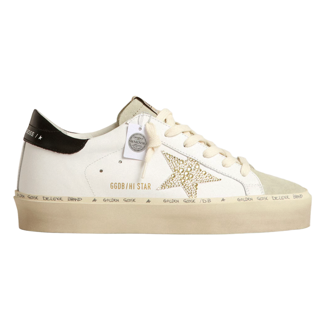 Golden Goose 'Swarovski Crystal Star' Hi Star Sneakers