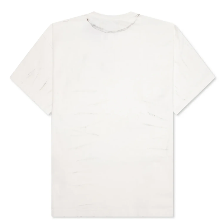 Satoshi Nakamoto Destroyed 'Luke' White Tee