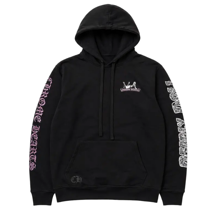 Chrome Hearts Deadly Doll 'Purple Glitter' Hoodie
