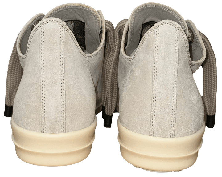 Rick Owens 'Dinge' Jumbo Lace Low Suede Sneakers
