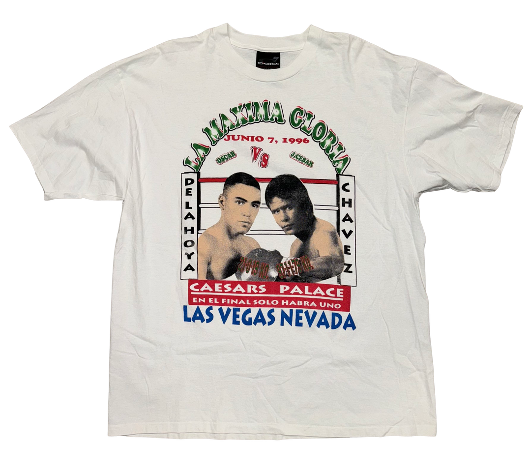 Ceasars Palace 'De La Hoya vs Chavez' Las Vegas Vintage Tee