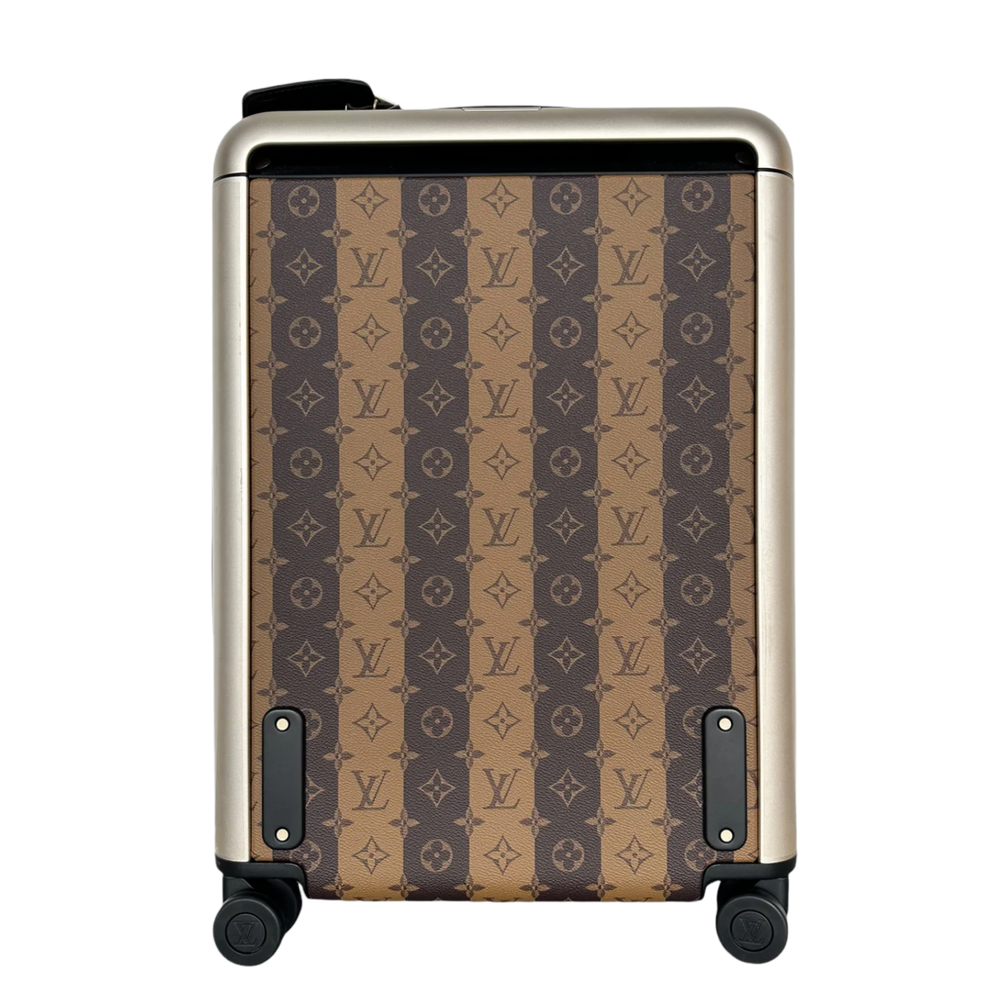 Louis Vuitton 'Nigo Brown Duck' Brown Monogram Horizon 55 Suitcase