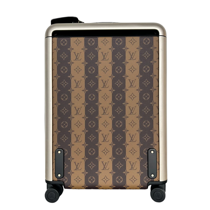 Louis Vuitton 'Nigo Brown Duck' Brown Monogram Horizon 55 Suitcase