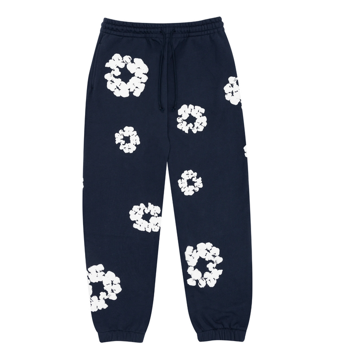 Denim Tears The Cotton Wreath Sweatpants Navy