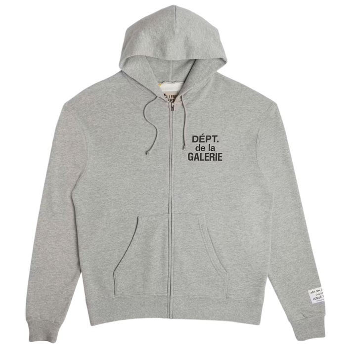 Gallery Dept. 'Grey' French Logo Zip-Up