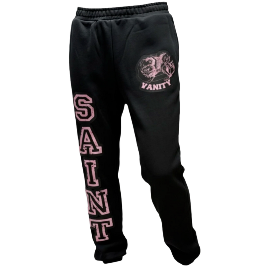 Saint Vanity 'Black Pink' Varsity Swetapants