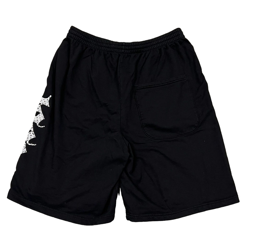 Bossi 'Blue Flame' Black Shorts