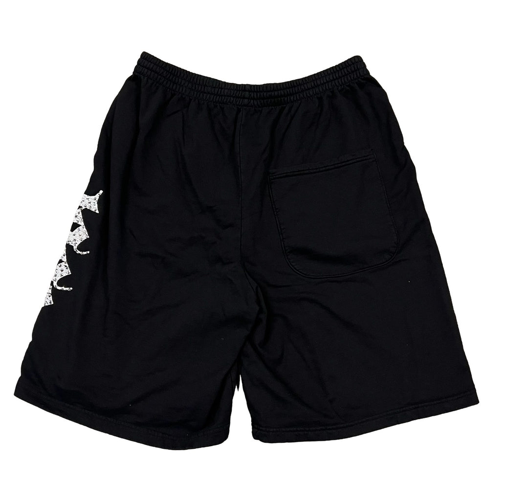 Bossi 'Blue Flame' Black Shorts