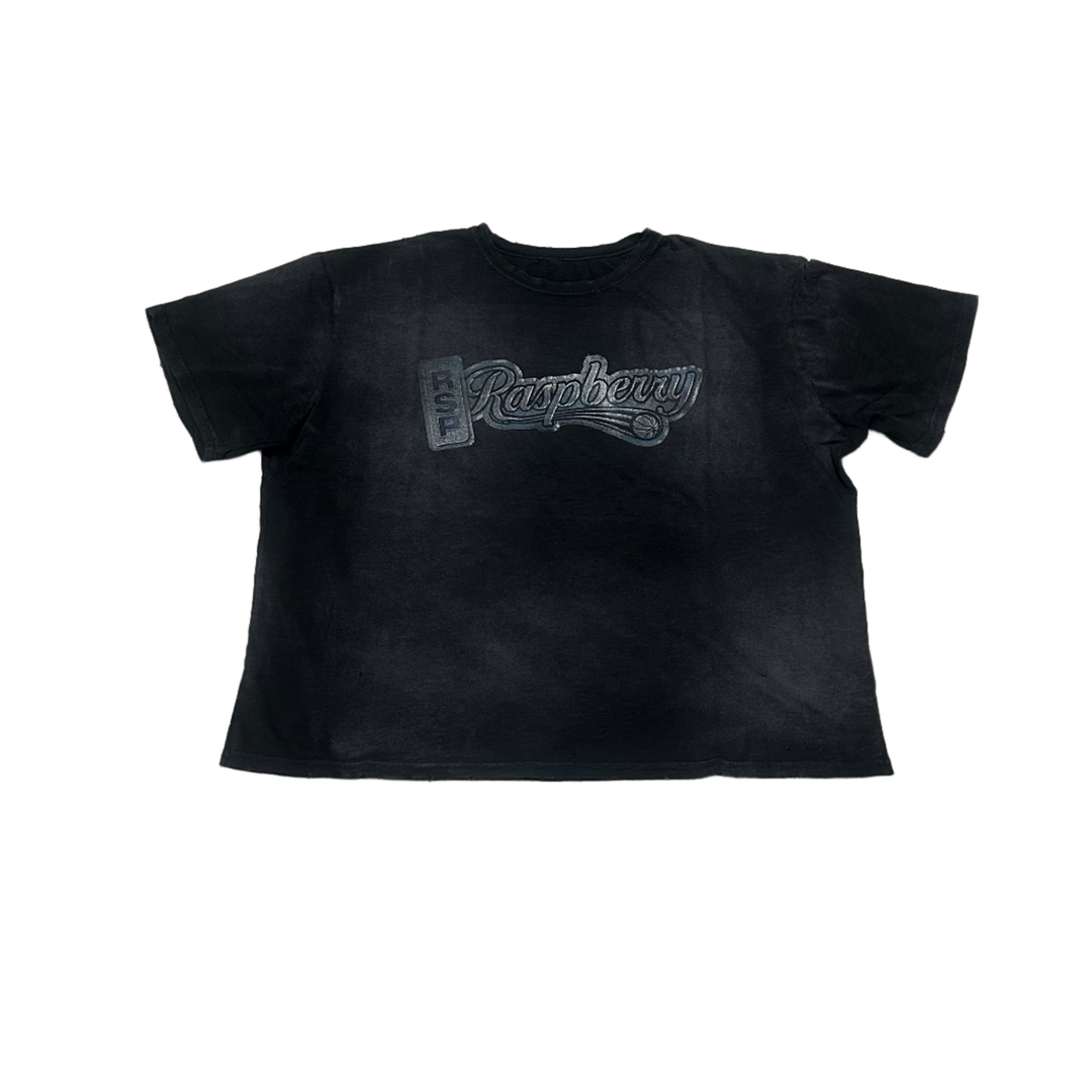 Gold+Vintage Gallery Raspberry Hills 'Black' Ballers Tee