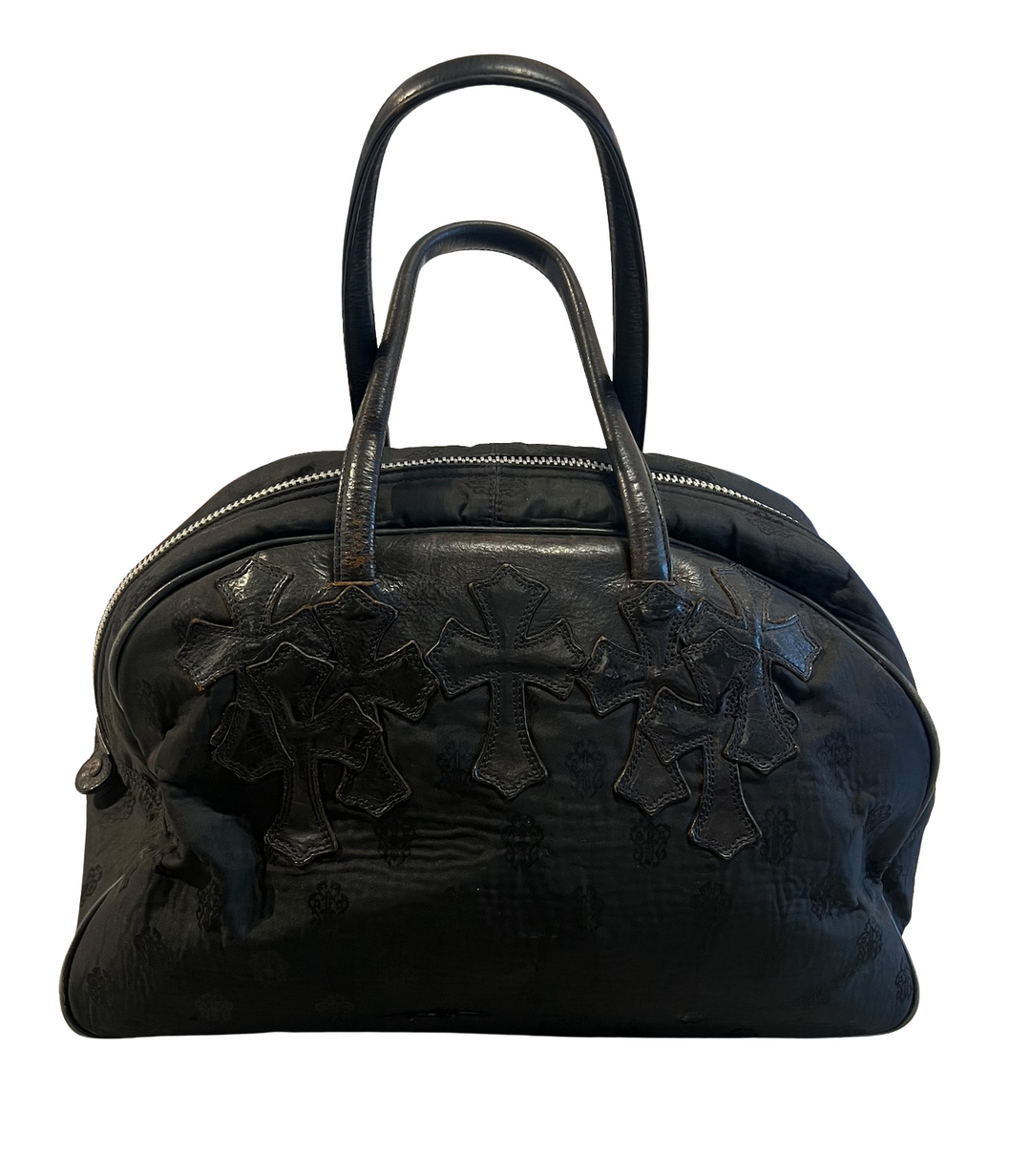 Chrome Hearts '14 Patch' Nylon Bowling Bag