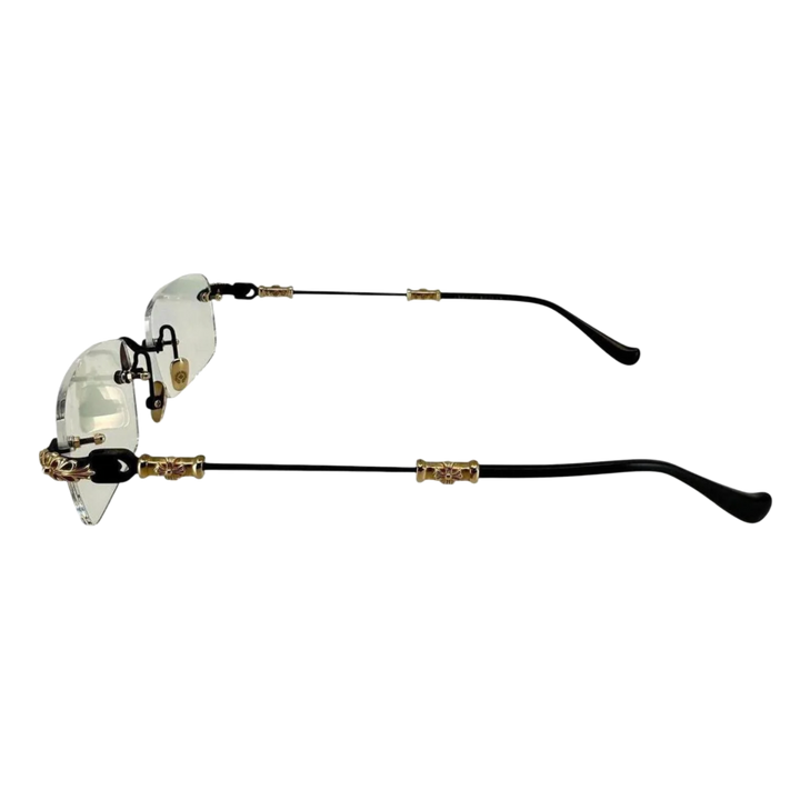 Chrome Hearts 'Black and Gold' Pills III Glasses