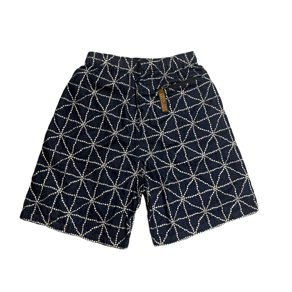 Kapital 'Embroidered' Blue Shorts