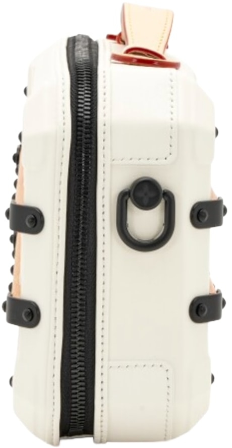 Louis Vuitton 'White' Calfskin Future Trunk Black Hardware
