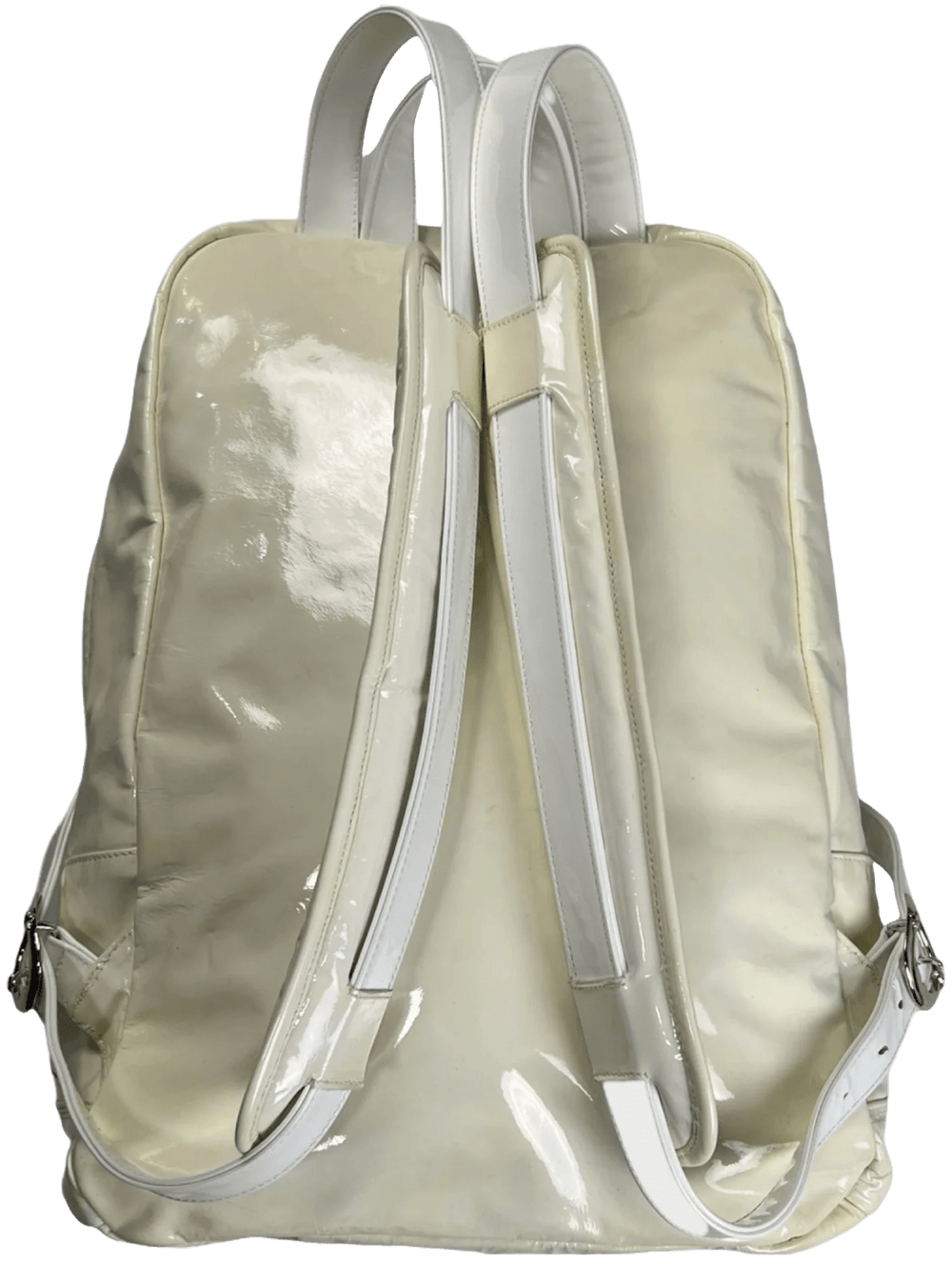 Chrome Hearts 'Multicolor Cream' 7th Grade Patent Leather Backpack