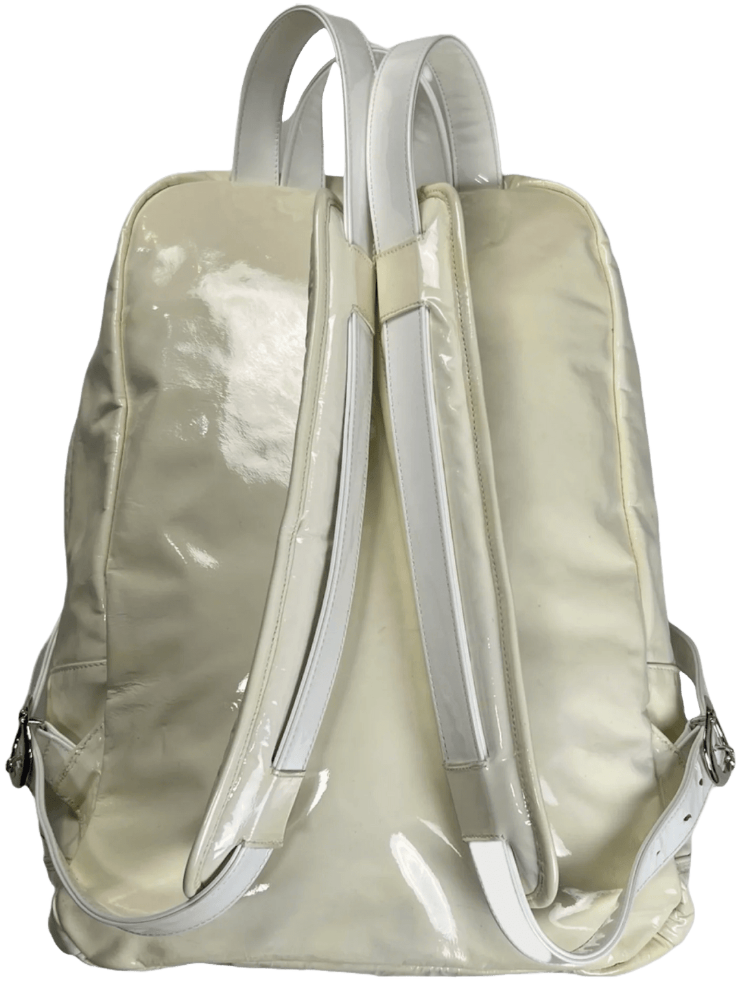 Chrome Hearts 'Multicolor Cream' 7th Grade Patent Leather Backpack