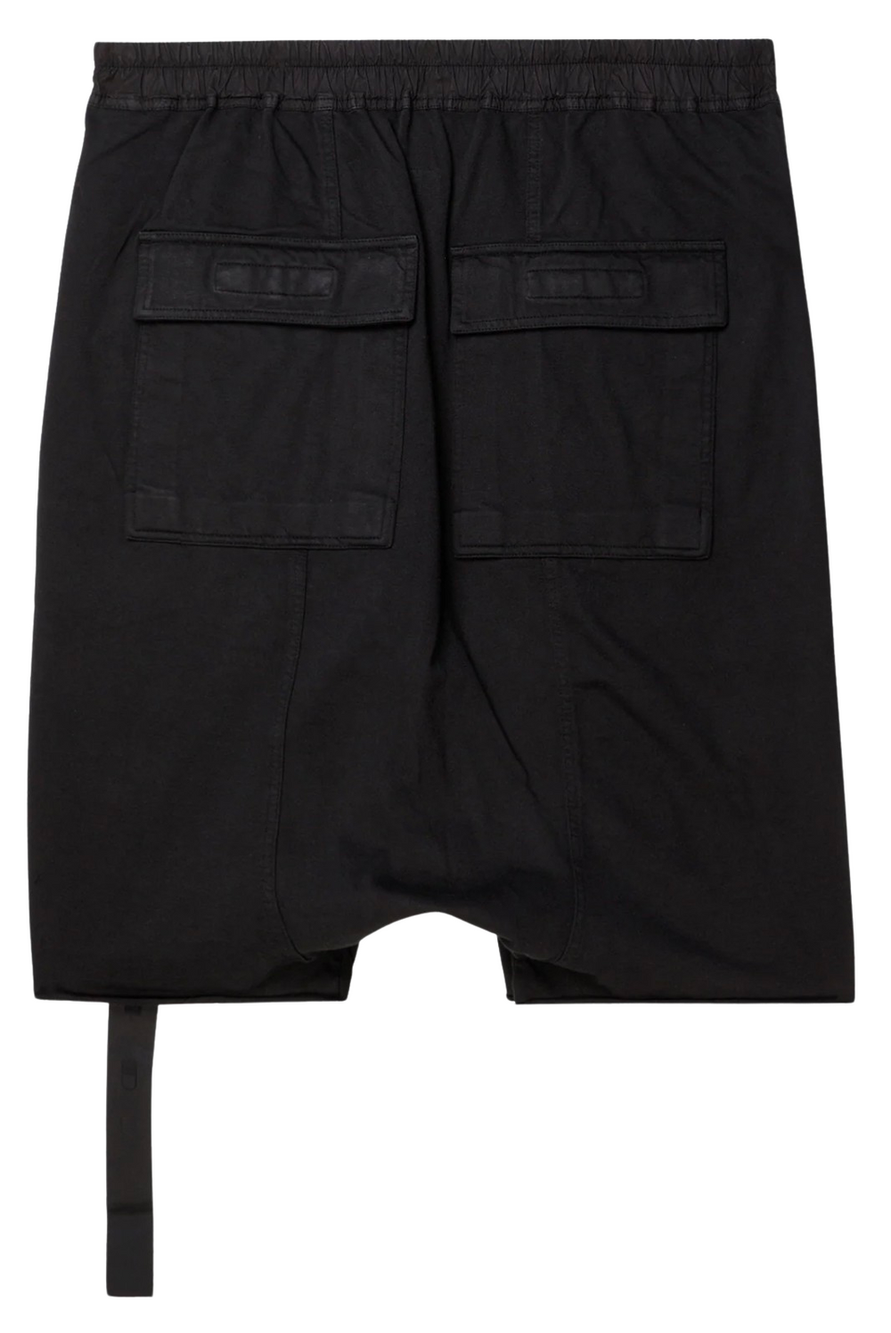 Rick Owens DRKSHDW Black Drawstring Pod Shorts