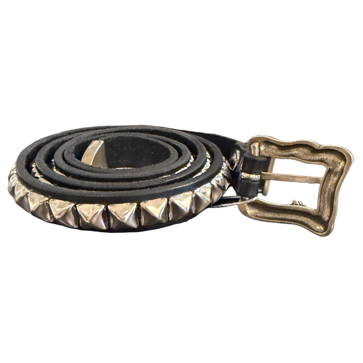 Enfants Riches Déprimés 'Double Studded' Leather Belt