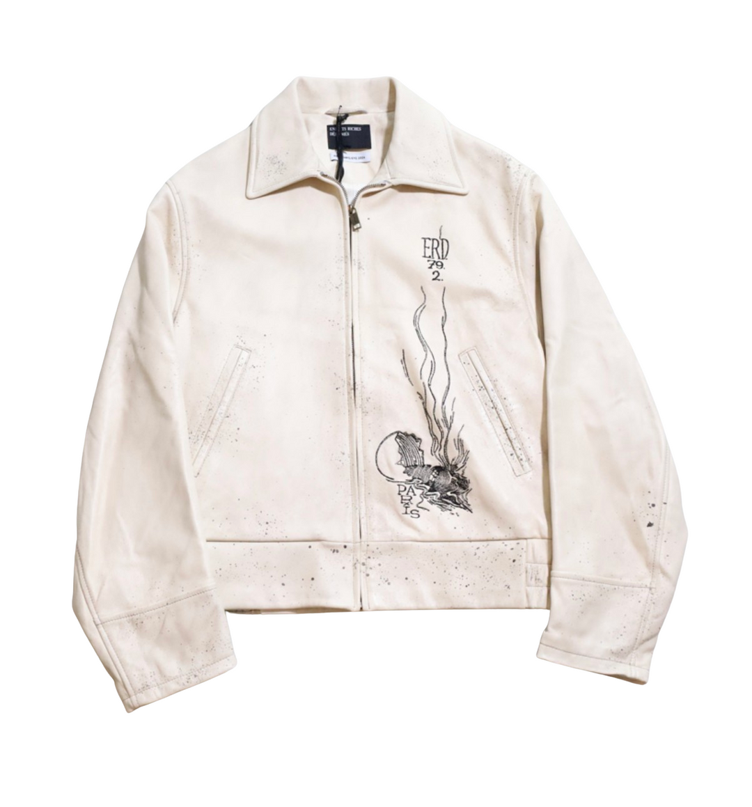 Enfants Riches Déprimés 'Arcane 17' Zip-Up Leather Jacket