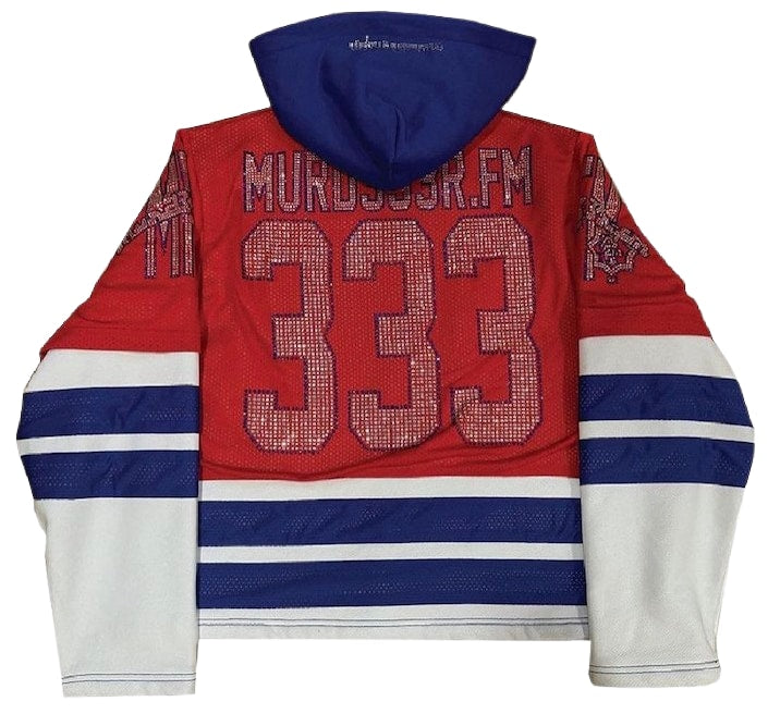 Murd333r.fm 'Swamp Angels' Hockey Jersey Hoodie