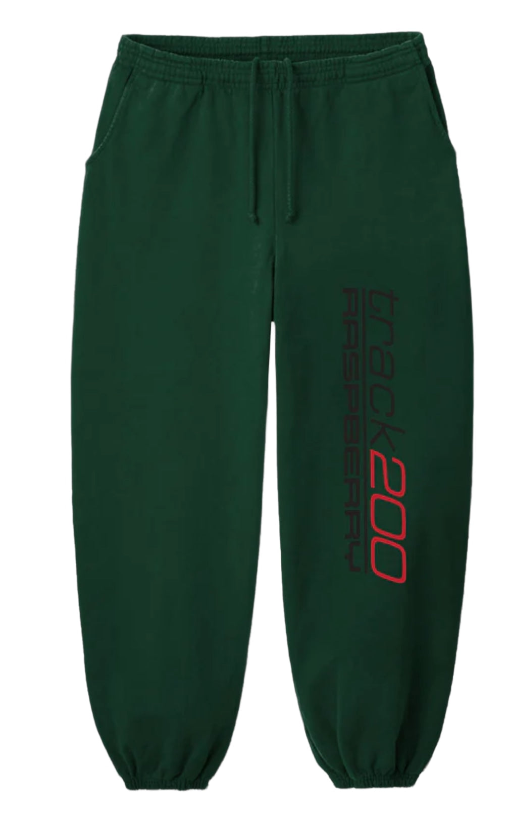 Gold+Vintage Gallery Raspberry Hills 'Track 200' Green Sweatpants