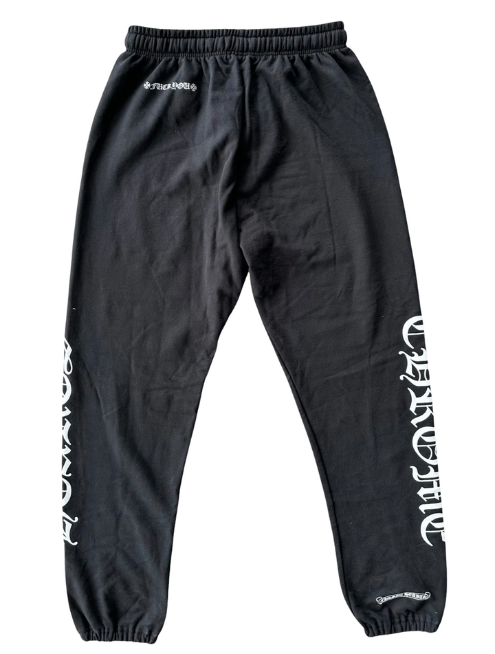 Chrome Hearts Horseshoe Logo 'F*ck You' Sweatpants