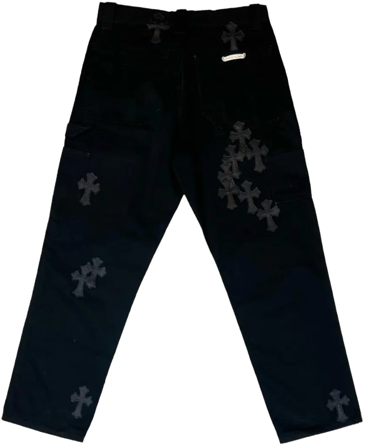 Chrome Hearts 'Camo/Black' Double Carpenter Pants
