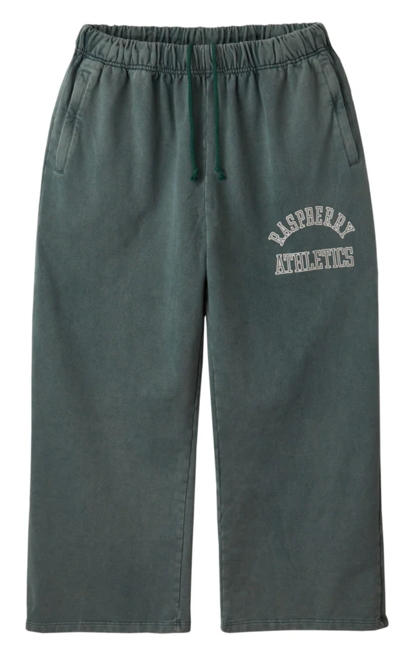 Gold+Vintage Gallery Raspberry Hills 'Raspberry Athletics' Green Sweatpants