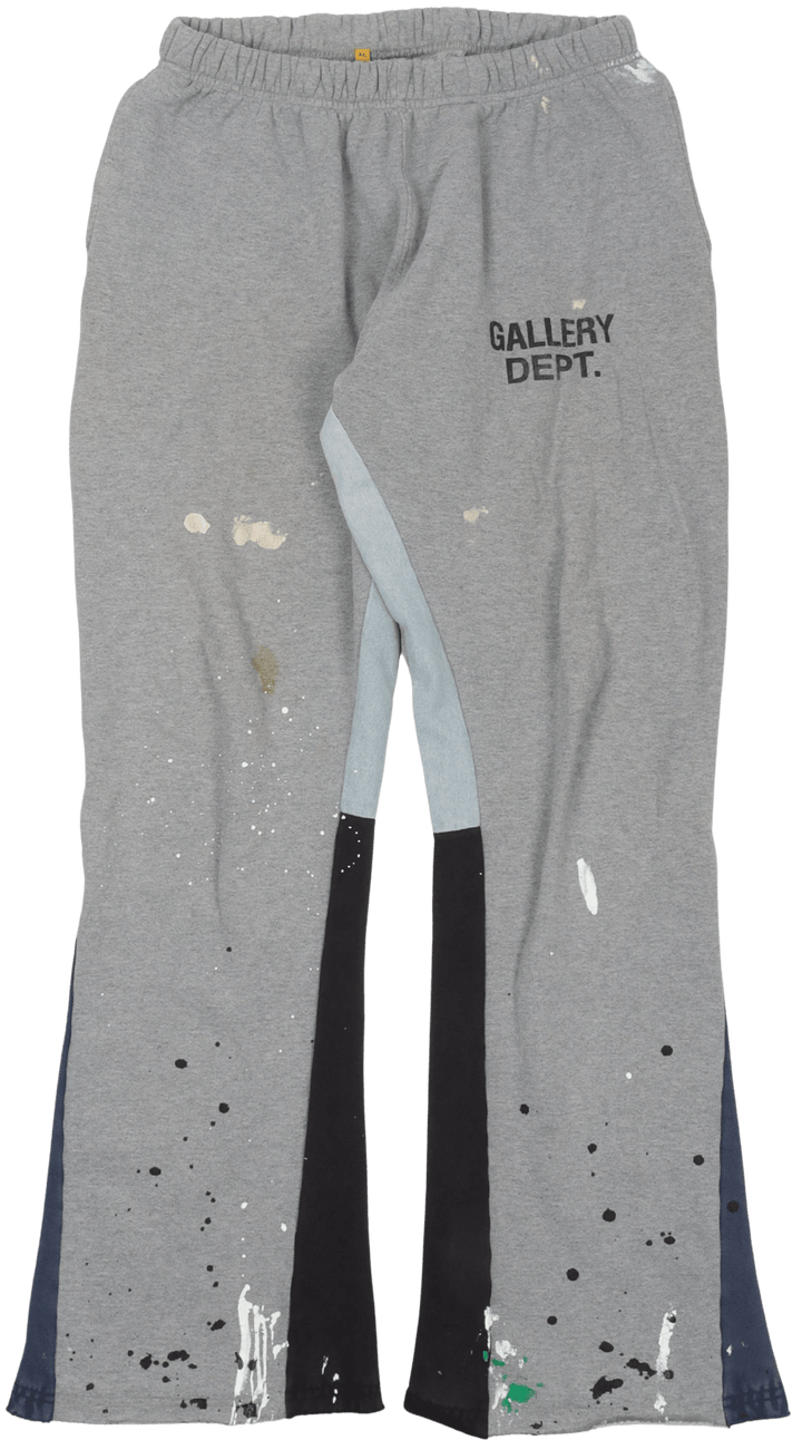 Gallery Dept Painted 'Grey' Flare Sweatpants