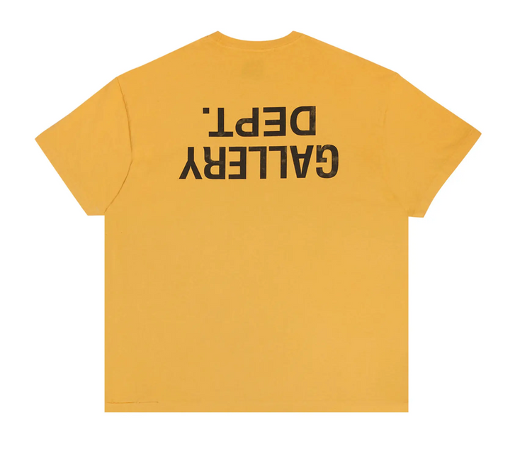 Gallery Dept 'Fucked Up Logo' Gold Tee