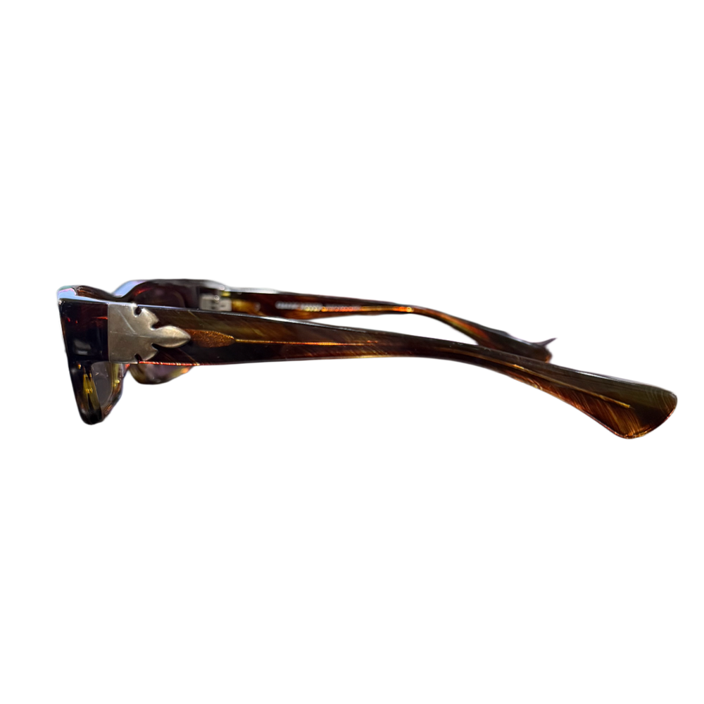 Chrome Hearts 'Dismembered Flerknee' Tortoise Sunglasses