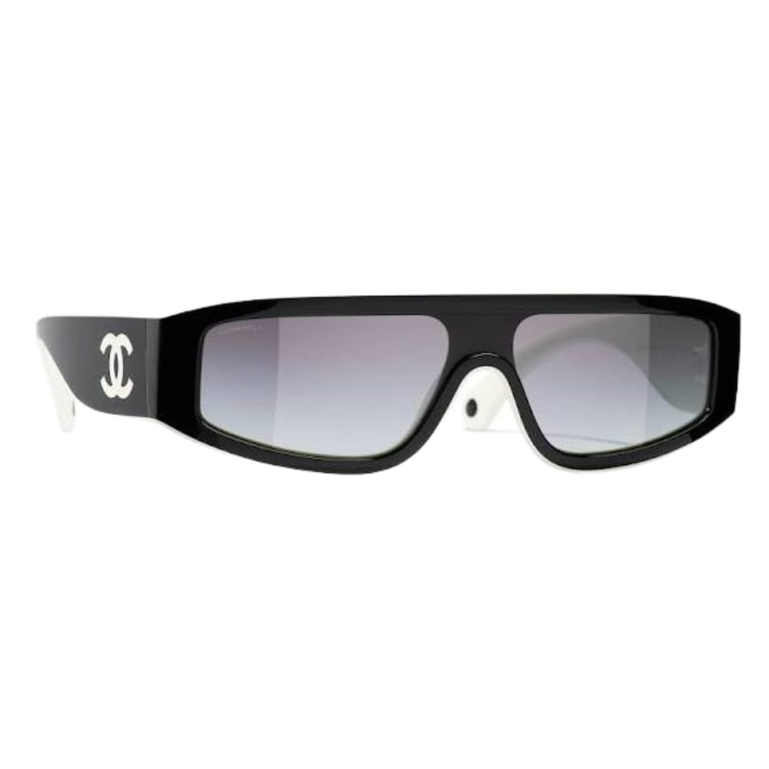 Chanel Shield Sunglasses Black