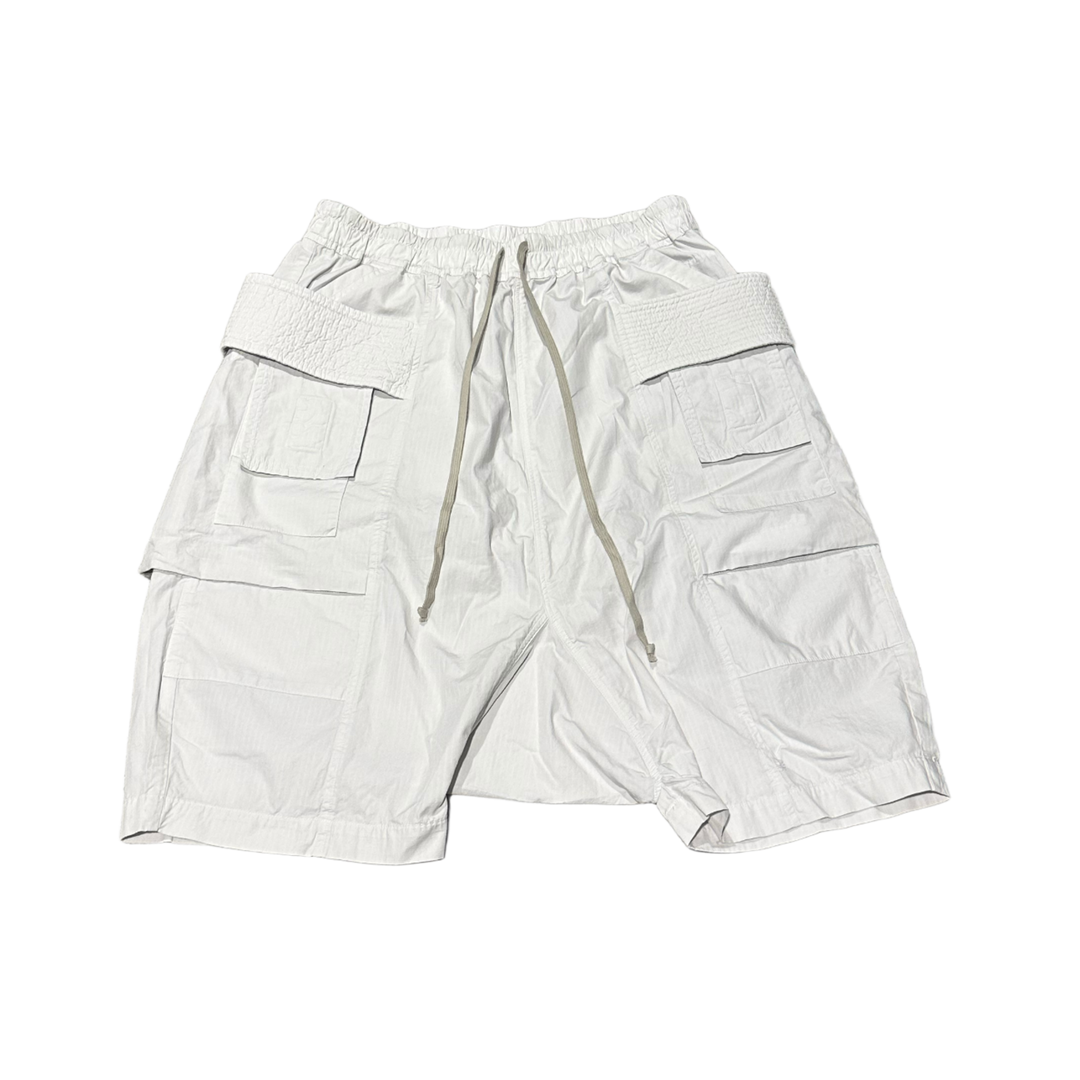 Rick Owens DRKSHDW 'Milk' Creatch Pod Shorts