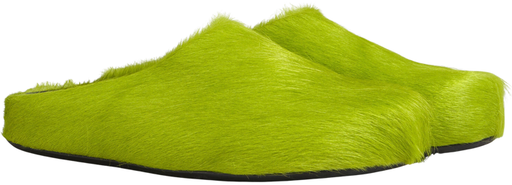 Marni 'Lime' Sabot Slippers
