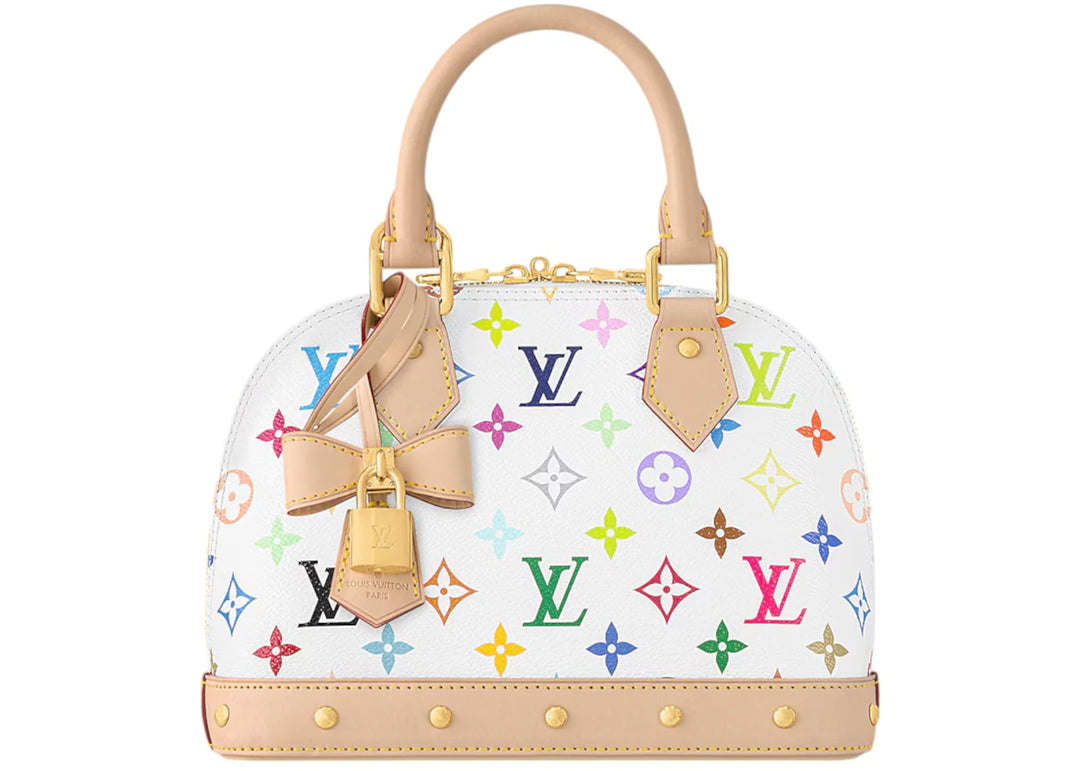 Louis Vuitton x Takashi Murakami Alma BB 'White'