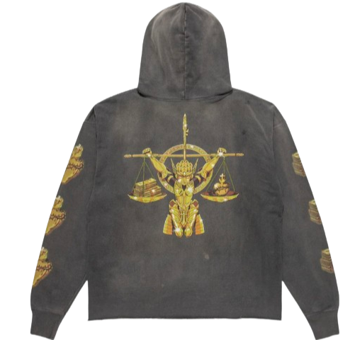 CLOT x Saint Michael Distressed Hoodie