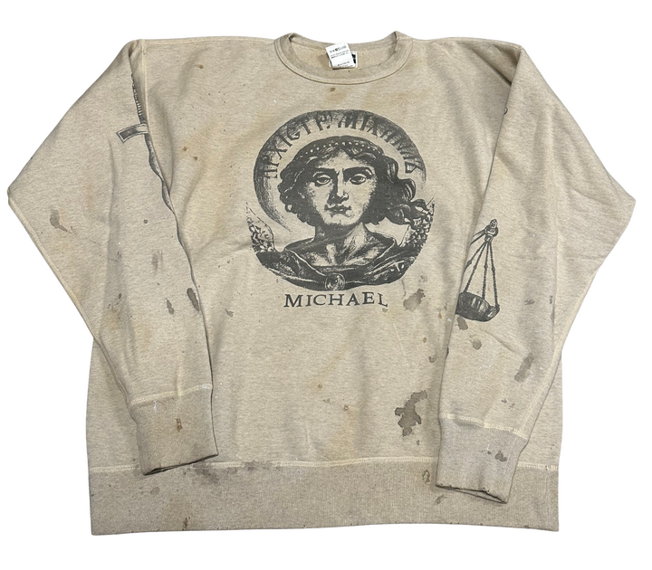 Saint Michael Judgement Pullover Crewneck