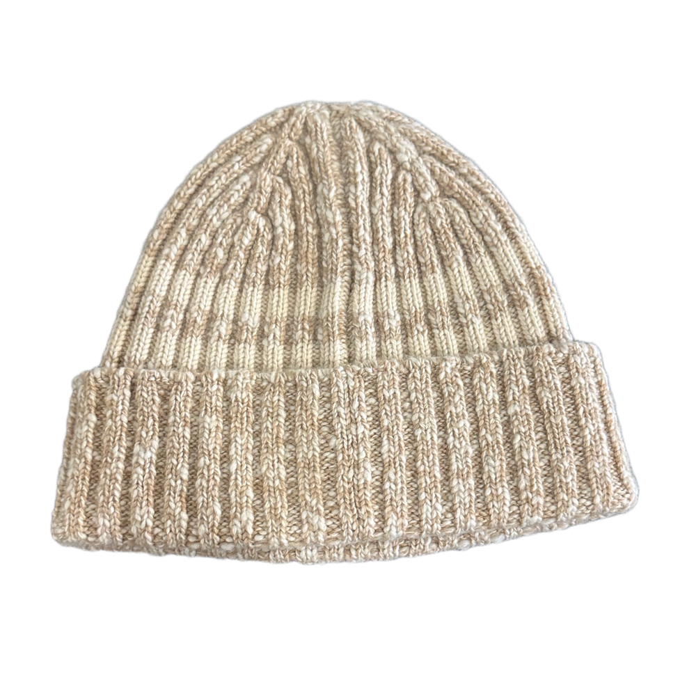 Chanel 'Beige' Stripped Beanie