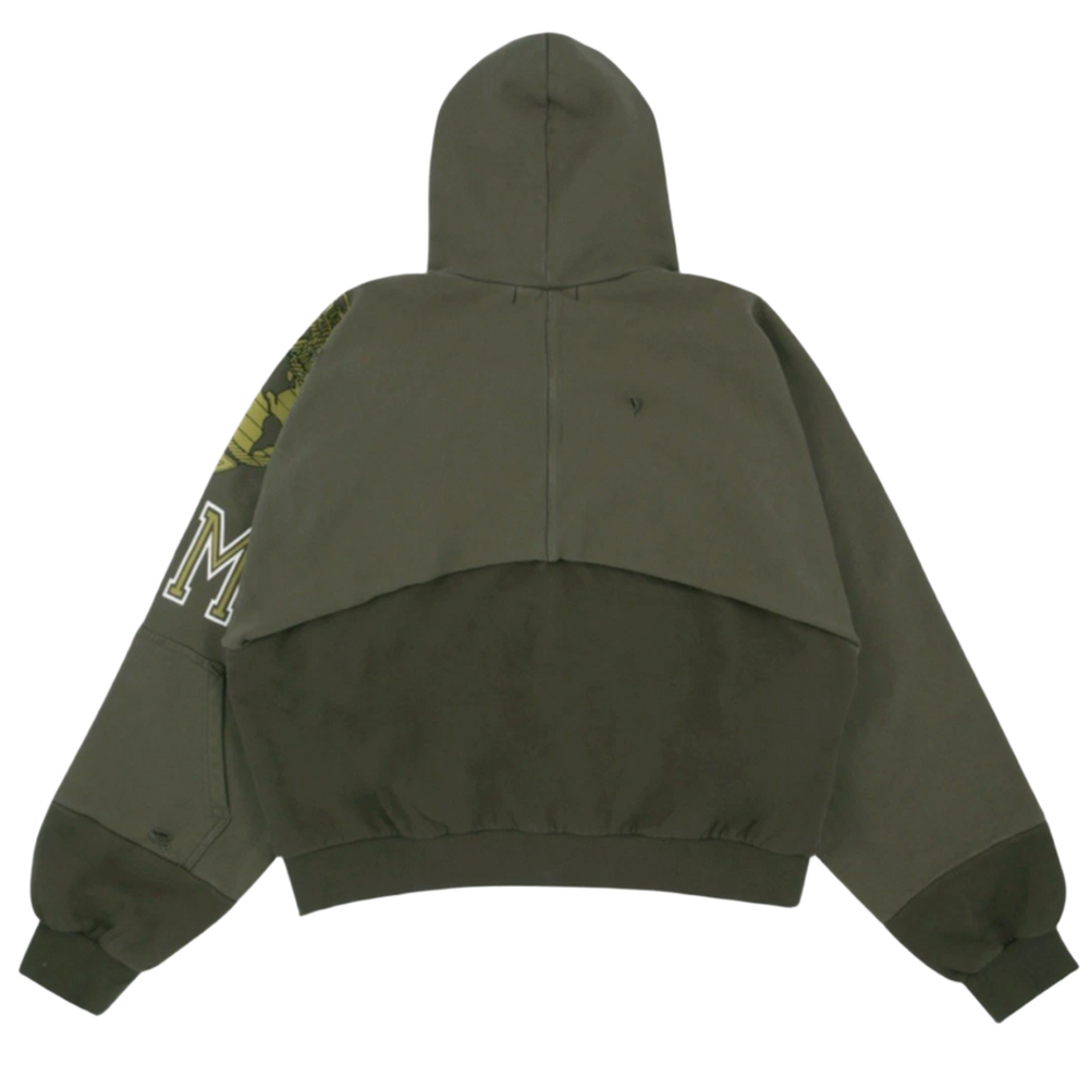 Project G/R 'Marines USMC' Reconstructed Zip-Up Jacket