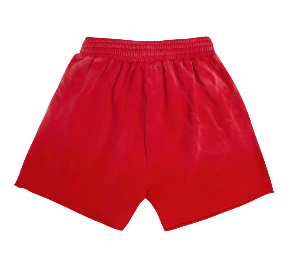 Sp5der 'Red OG Logo' Sweatshort