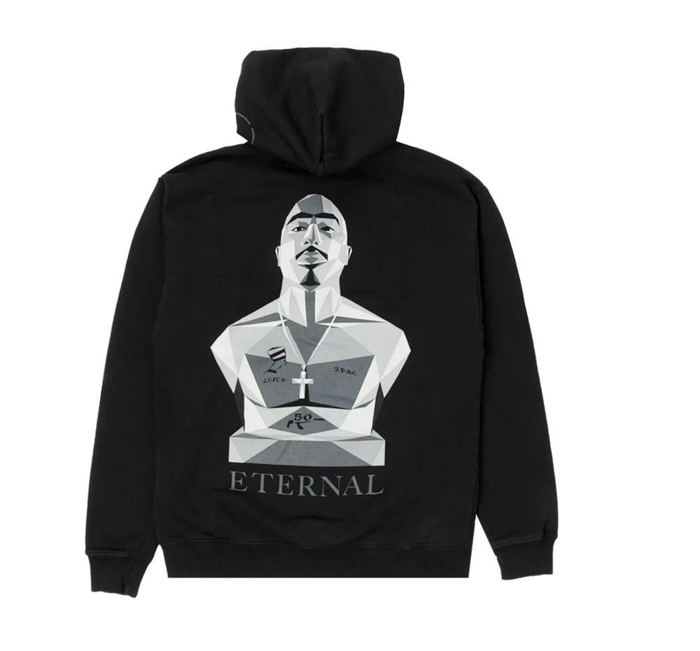 Fragment x Interscope Records '2Pac' Black Hoodie