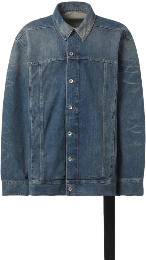 Rick Owens DRKSHDW 'Jumbo' Denim Worker Jacket