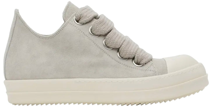 Rick Owens 'Dinge' Jumbo Lace Low Suede Sneakers