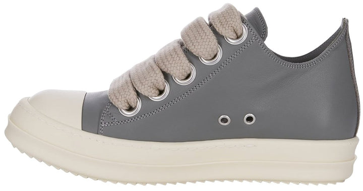 Rick Owens 'Washed Indigo' Jumbo Lace Low Sneakers