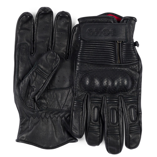 SHOE Leather Moto Gloves