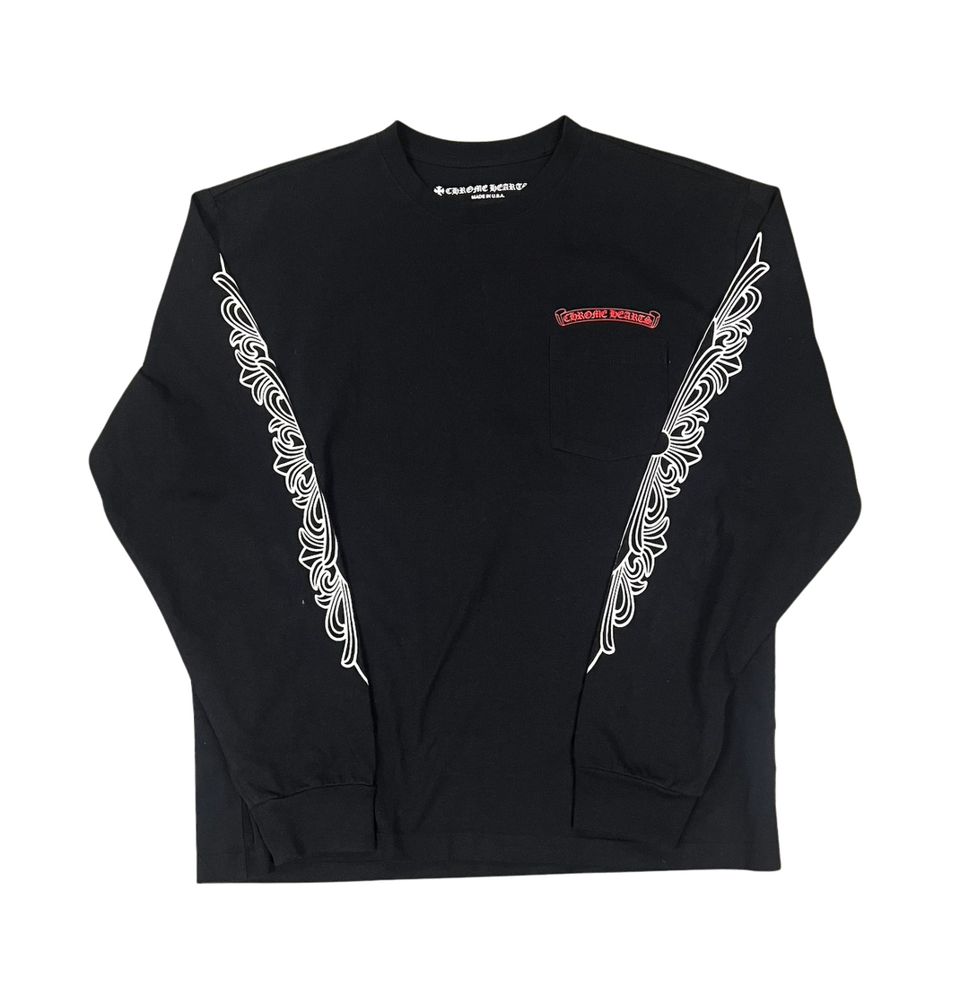 Chrome Hearts 'Chomper' Black Longsleeve