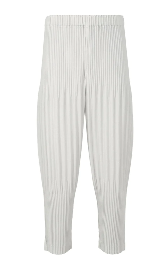 Homme Plissé Issey Miyake 'Basic Grey' Pants