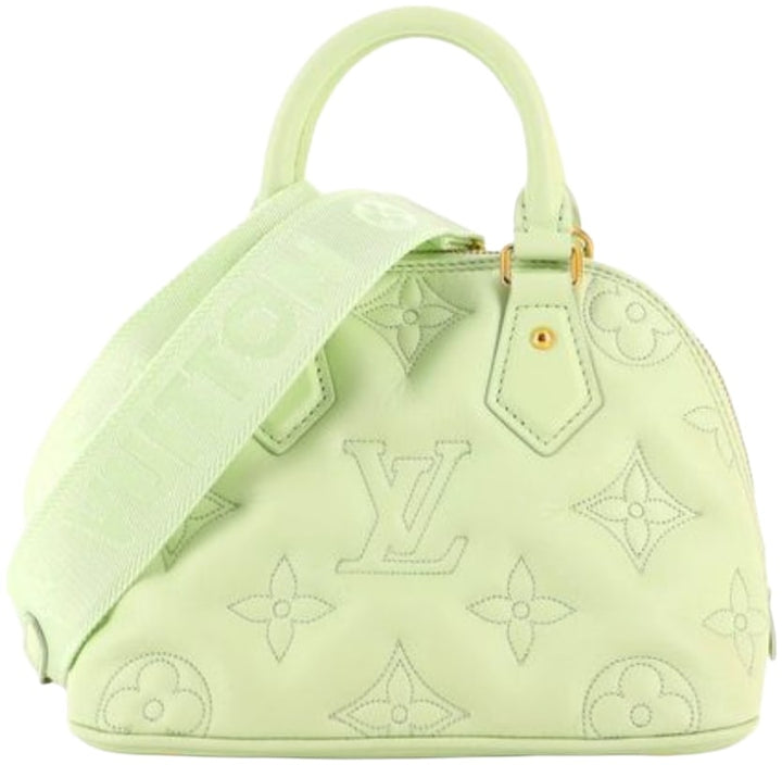Louis Vuitton 'Sea Green' Alma BB Handbag