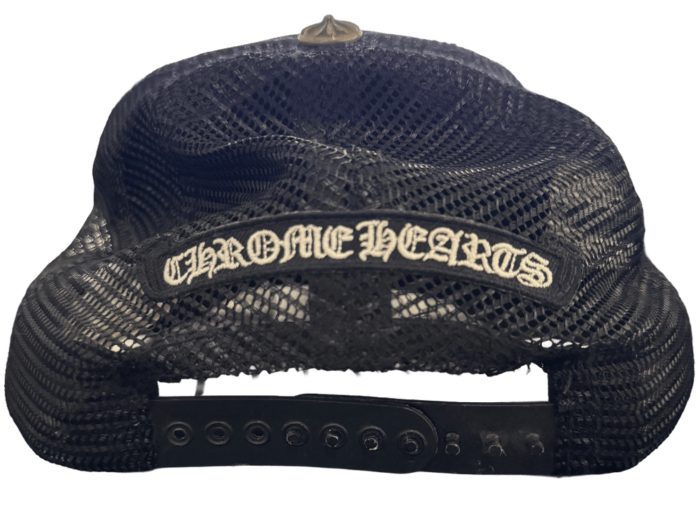 Chrome Hearts Matty Boy 'Cheetah Fur Chomper' Leather Patch Hat