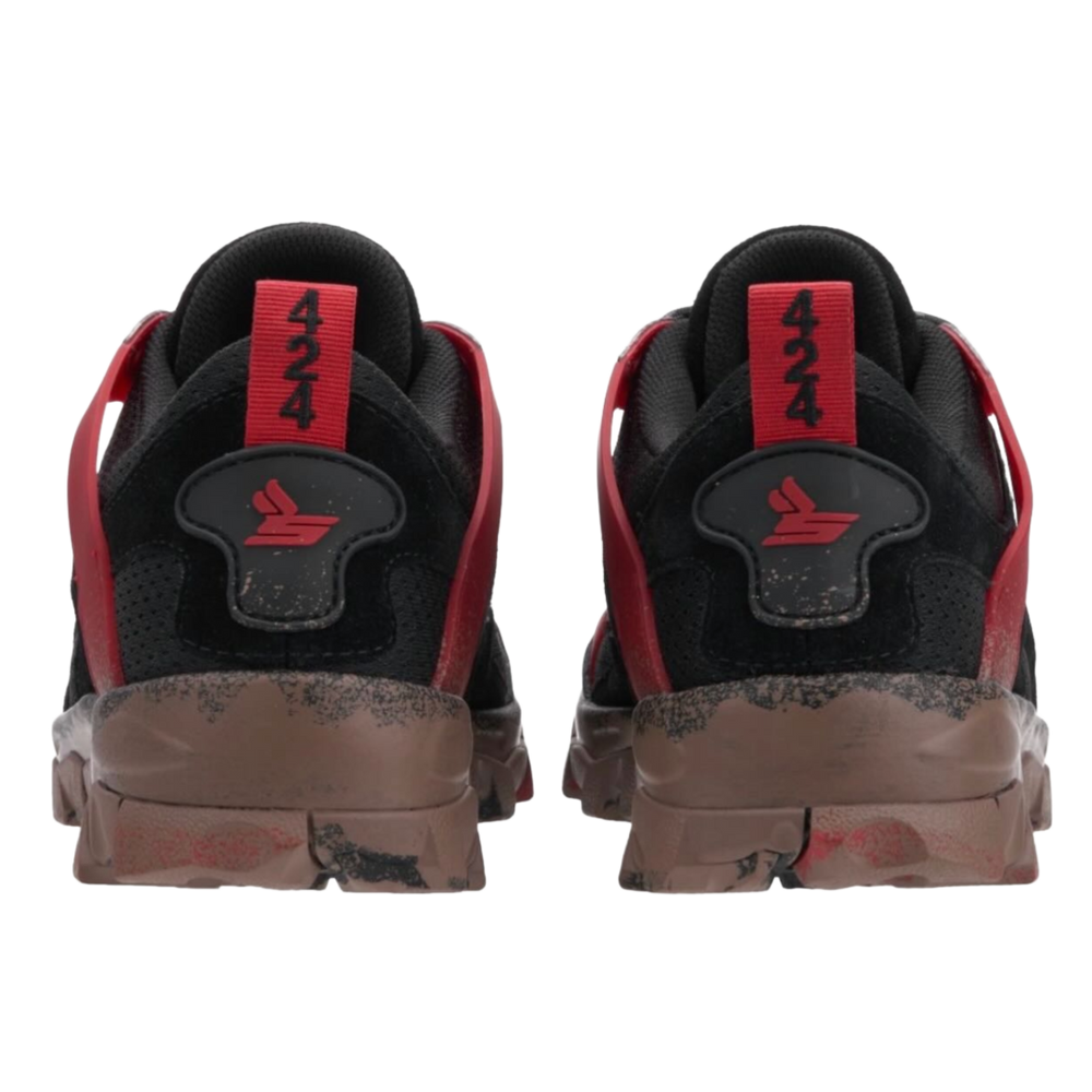 Sicko x 424 'Black/Red' Muddy Hiking Shoes