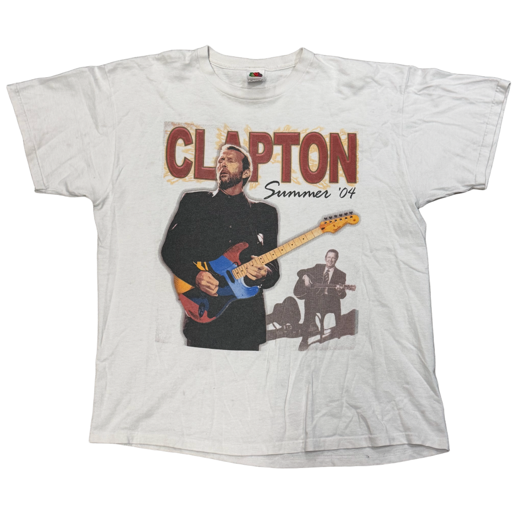 Eric Clapton 'Summer 2004' White Vintage Tee